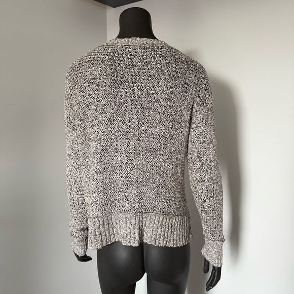 Eileen Fisher | 100% Cotton Chunky Knit Sweater - Size S/P - Picture 4 of 6